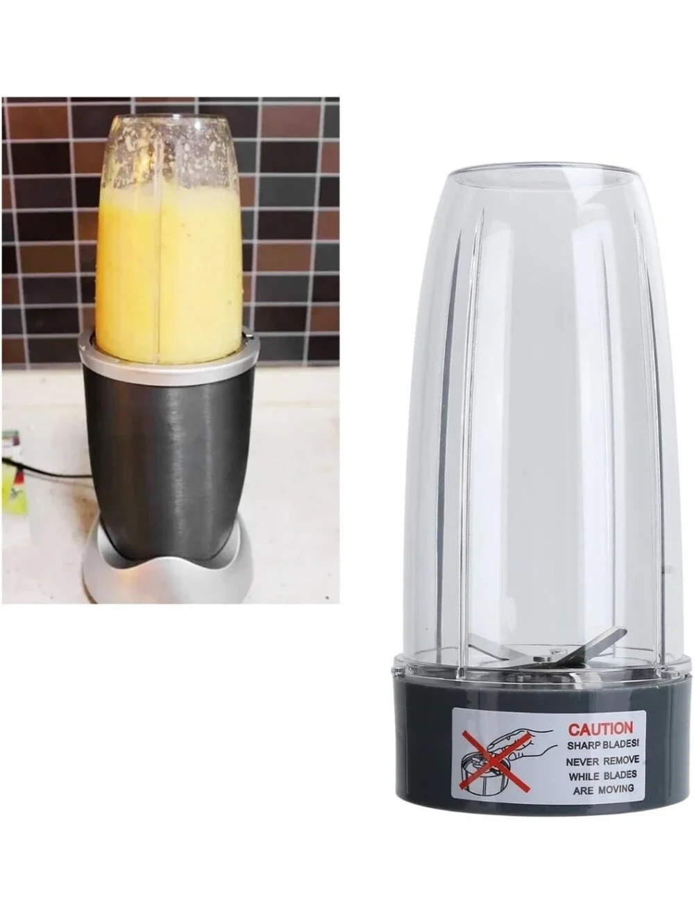 32 Oz 2 Juicer Cups With Extractor Blades Insert See Last Photo Nutribullet Comp